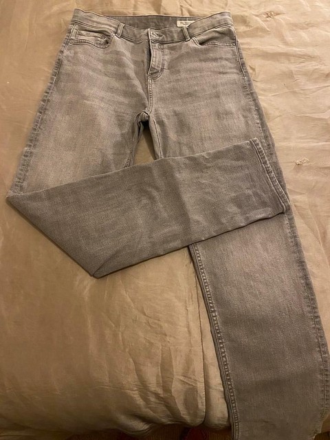 ladies grey jeans size 14